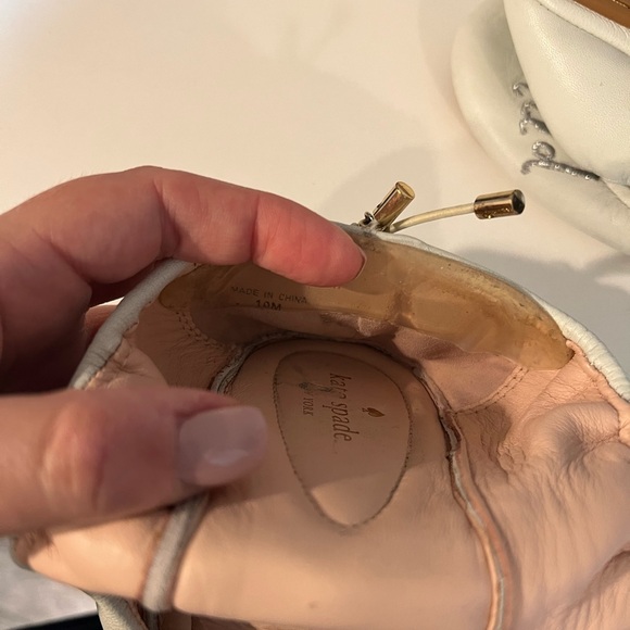 Kate Spade mint Just Married foldable flats size 10 - Picture 6 of 7